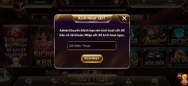 Hệ thống xác thực 2 lớp - An toàn tuyệt đối - Không lo bị hack