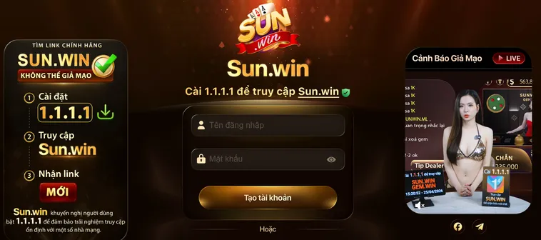 SunWin - Cổng Game Bài Đổi Thưởng Quốc Tế Uy Tín Số 1