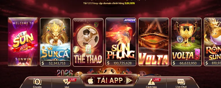 SunWin - Cổng Game Bài Đổi Thưởng Quốc Tế Uy Tín Số 1