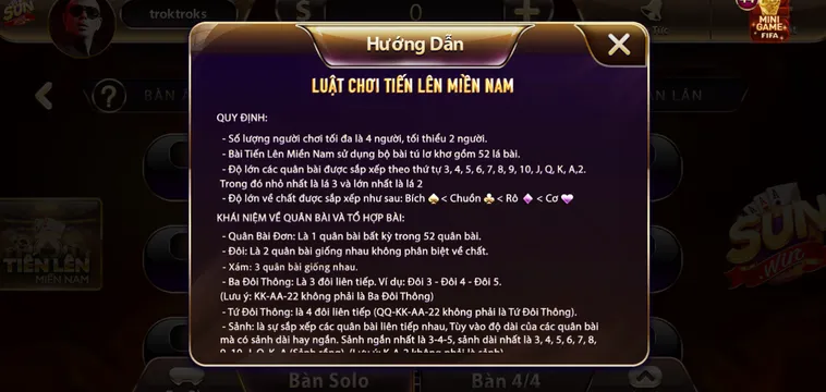 Phân Tích Kỹ Thuật Và Chiến Thuật Chơi Tiến Lên Miền Nam Sunwin 2026